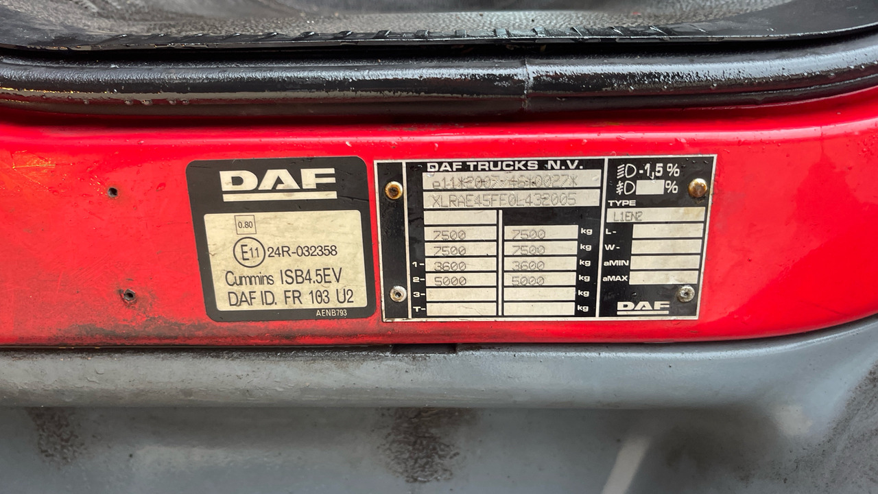 Camion fourgon Daf LF 45.140: photos 12