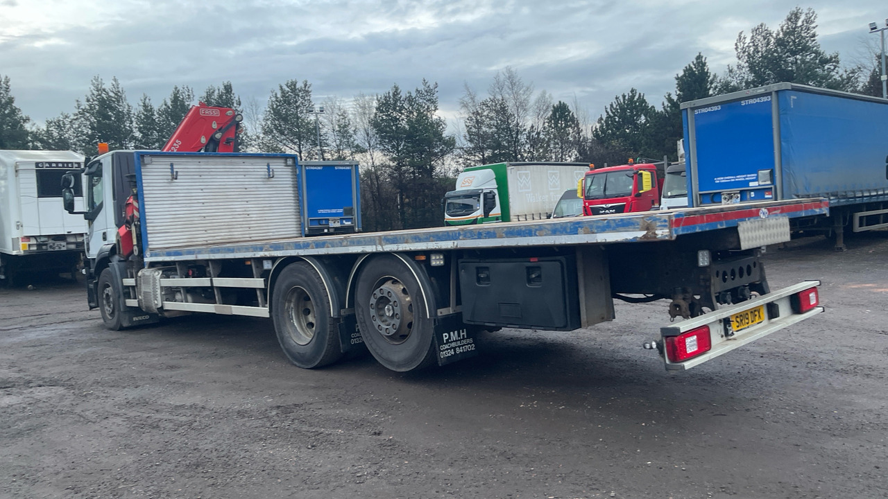 IVECO STRALIS 360 - Camion plateau, Camion grue: photos 3 IVECO STRALIS 360 - Camion plateau, Camion grue: photos 3