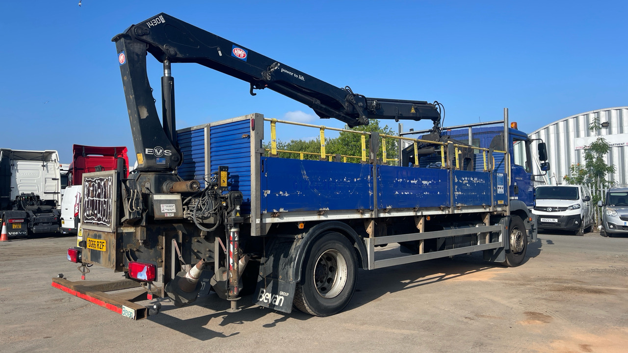 Man TGM 18.250 - Camion plateau, Camion grue: photos 4 Man TGM 18.250 - Camion plateau, Camion grue: photos 4