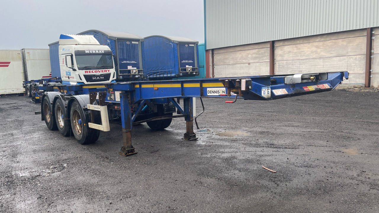 DENNISON SKELETAL SLIDING - Remorque: photos 2 DENNISON SKELETAL SLIDING - Remorque: photos 2