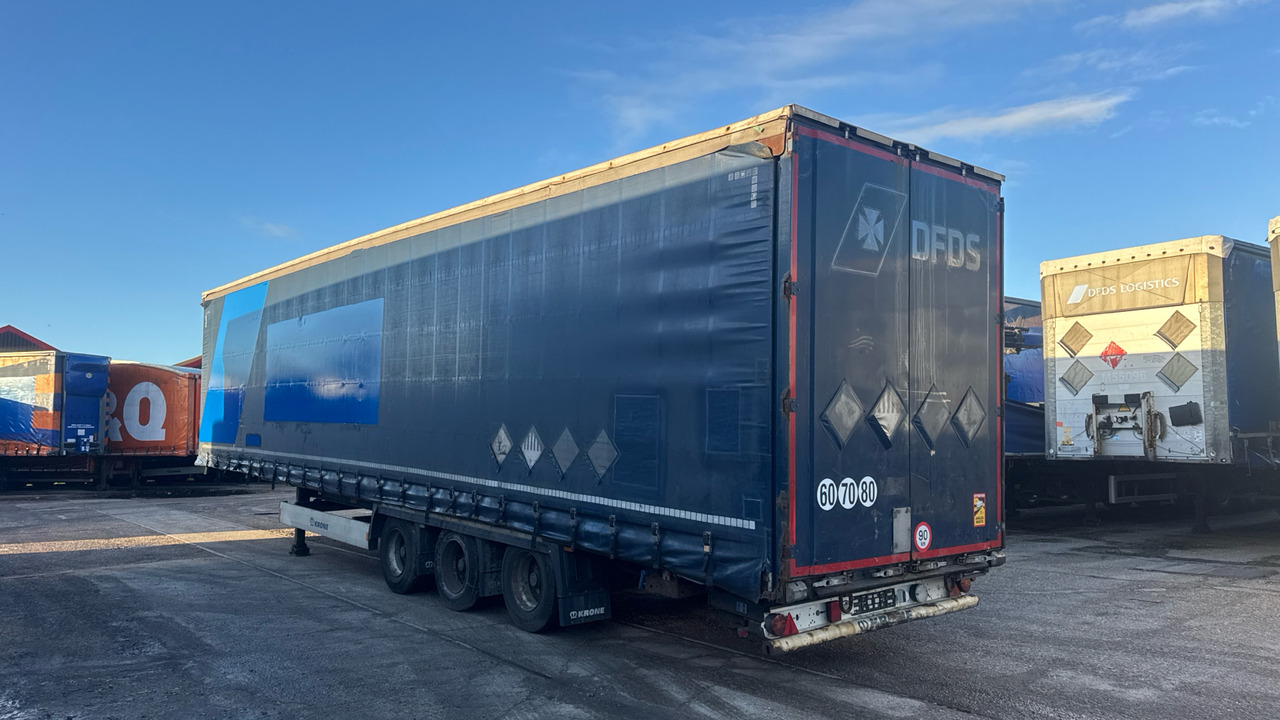 KRONE CURTAINSIDE MEGA EUROLINER - Remorque: photos 4 KRONE CURTAINSIDE MEGA EUROLINER - Remorque: photos 4