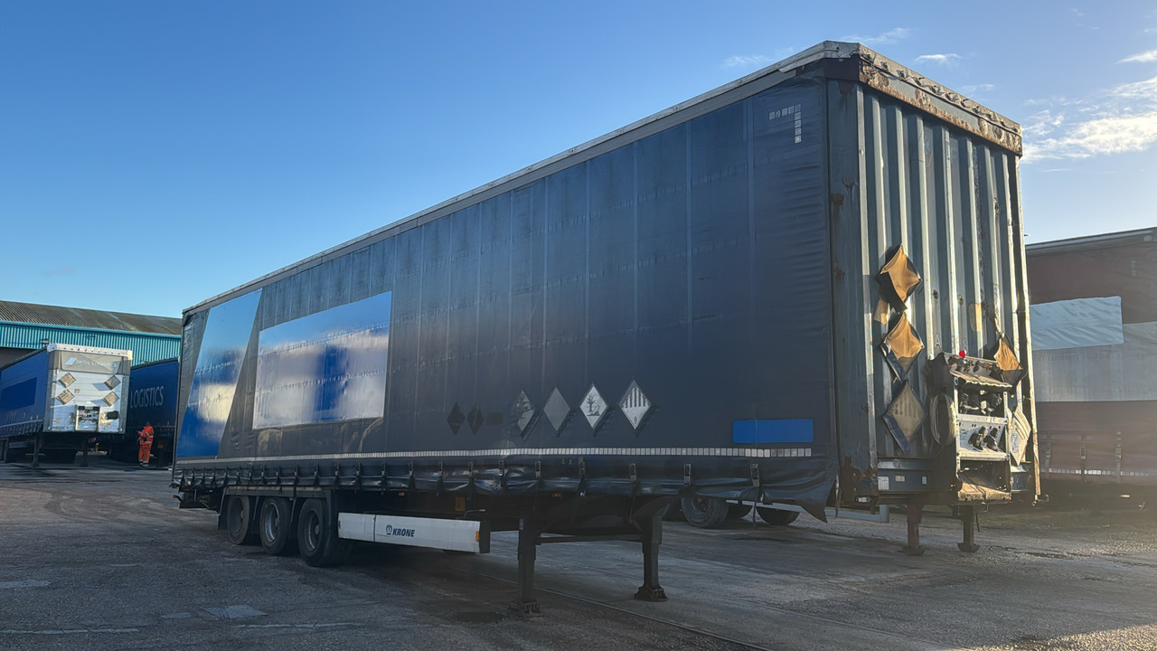 KRONE CURTAINSIDE MEGA EUROLINER - Remorque: photos 1 KRONE CURTAINSIDE MEGA EUROLINER - Remorque: photos 1