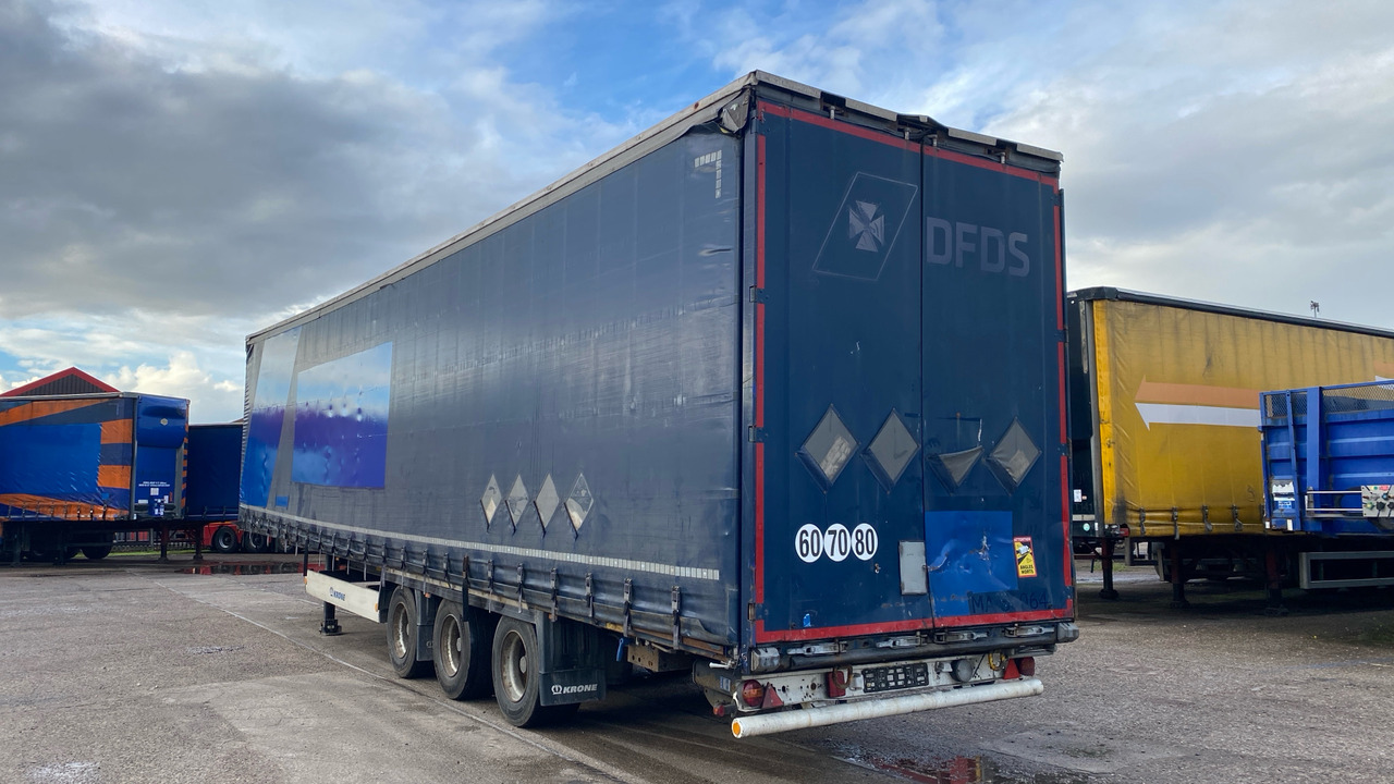 KRONE CURTAINSIDE MEGA EUROLINER - Remorque: photos 4 KRONE CURTAINSIDE MEGA EUROLINER - Remorque: photos 4