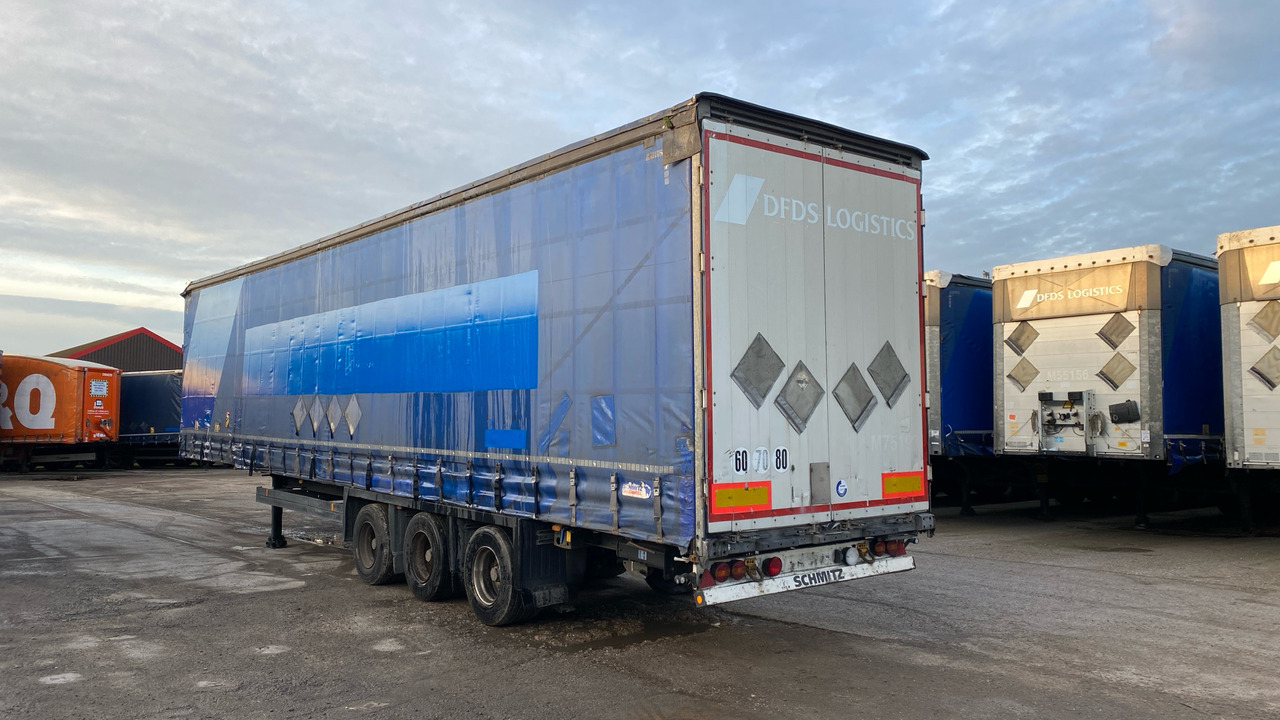 SCHMITZ CURTAINSIDE EUROLINER - Remorque: photos 4 SCHMITZ CURTAINSIDE EUROLINER - Remorque: photos 4
