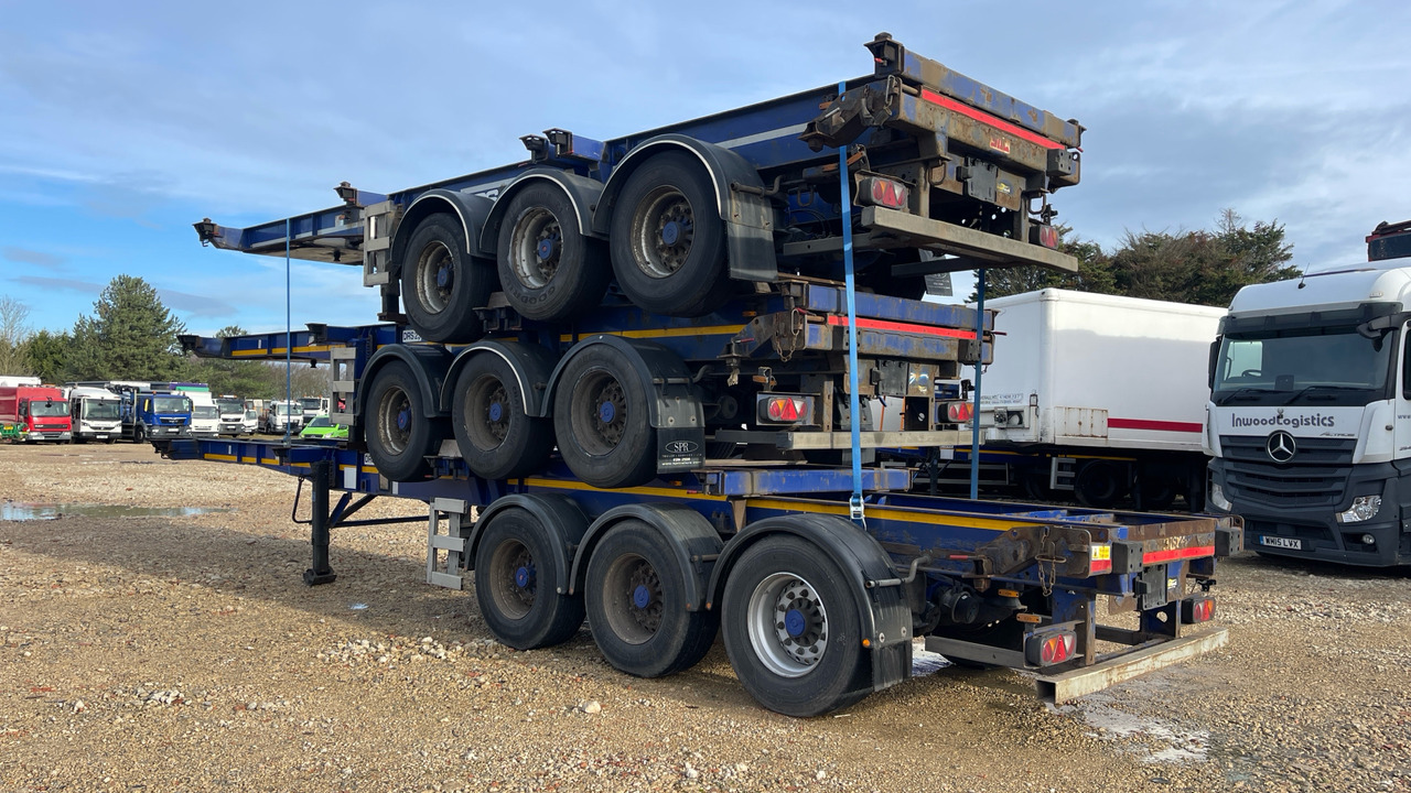 SDC SKELETAL SLIDING - STACK OF 3 - Remorque: photos 4 SDC SKELETAL SLIDING - STACK OF 3 - Remorque: photos 4