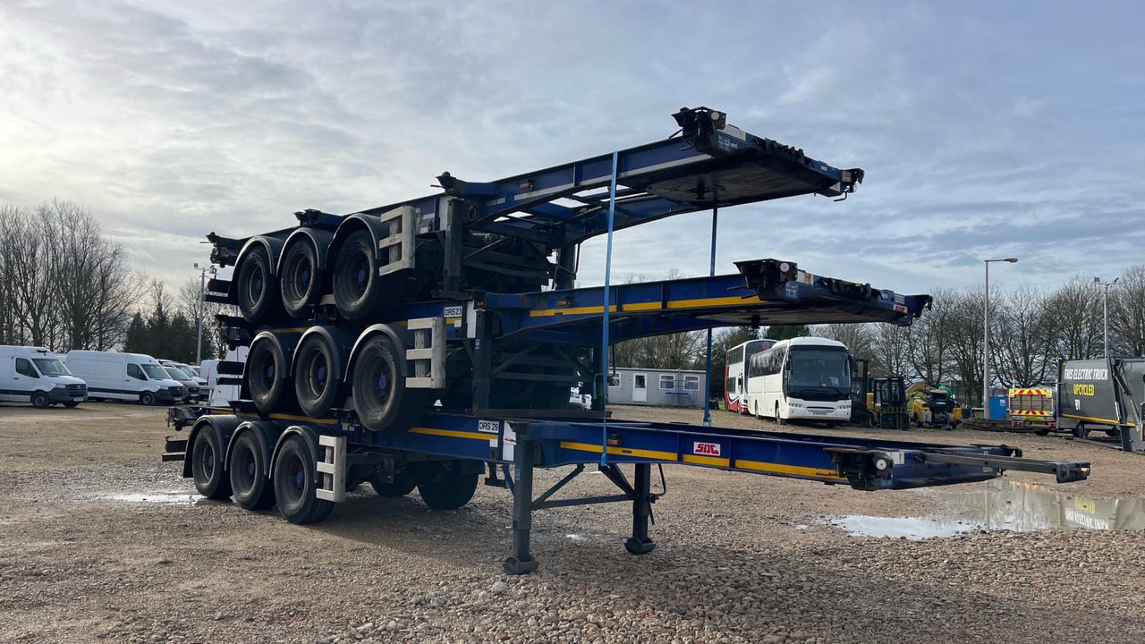 SDC SKELETAL SLIDING - STACK OF 3 - Remorque: photos 2 SDC SKELETAL SLIDING - STACK OF 3 - Remorque: photos 2