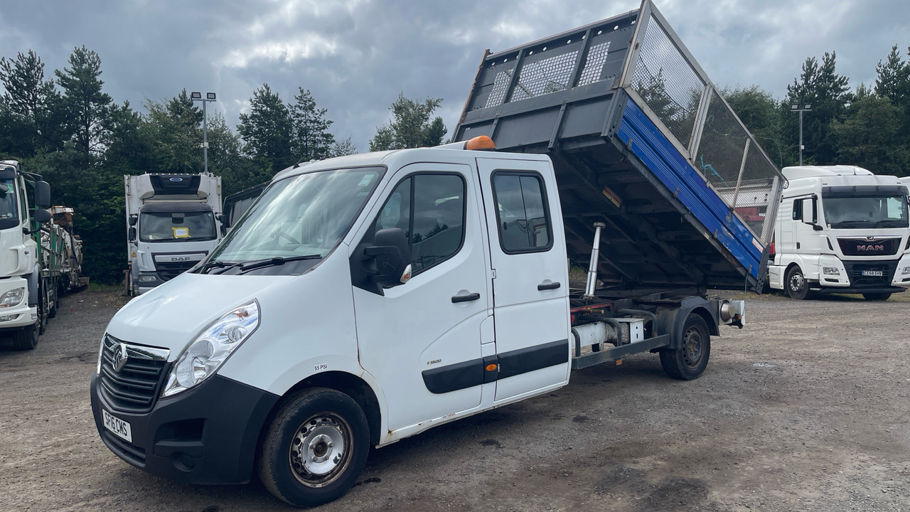 Utilitaire benne Vauxhall Movano 2.3 CDTI BiTurbo ecoFLEX H1 Crew Cab Tipper 136ps: photos 15