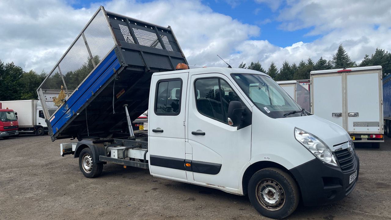 Utilitaire benne Vauxhall Movano 2.3 CDTI BiTurbo ecoFLEX H1 Crew Cab Tipper 136ps: photos 14