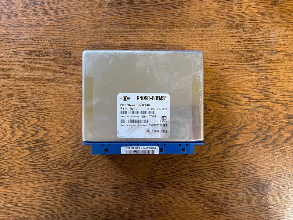 MAN TGX TGL Knorr-Bremse EBS Elektronik 81258087033 - Bloc de gestion pour Camion: photos 1 MAN TGX TGL Knorr-Bremse EBS Elektronik 81258087033 - Bloc de gestion pour Camion: photos 1