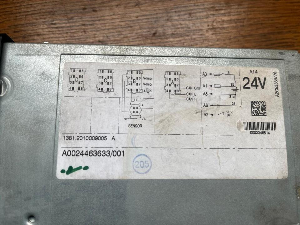 Mercedes Actros MP4 Tachograph A0024463633 - Chronotachygraphe pour Camion: photos 2 Mercedes Actros MP4 Tachograph A0024463633 - Chronotachygraphe pour Camion: photos 2