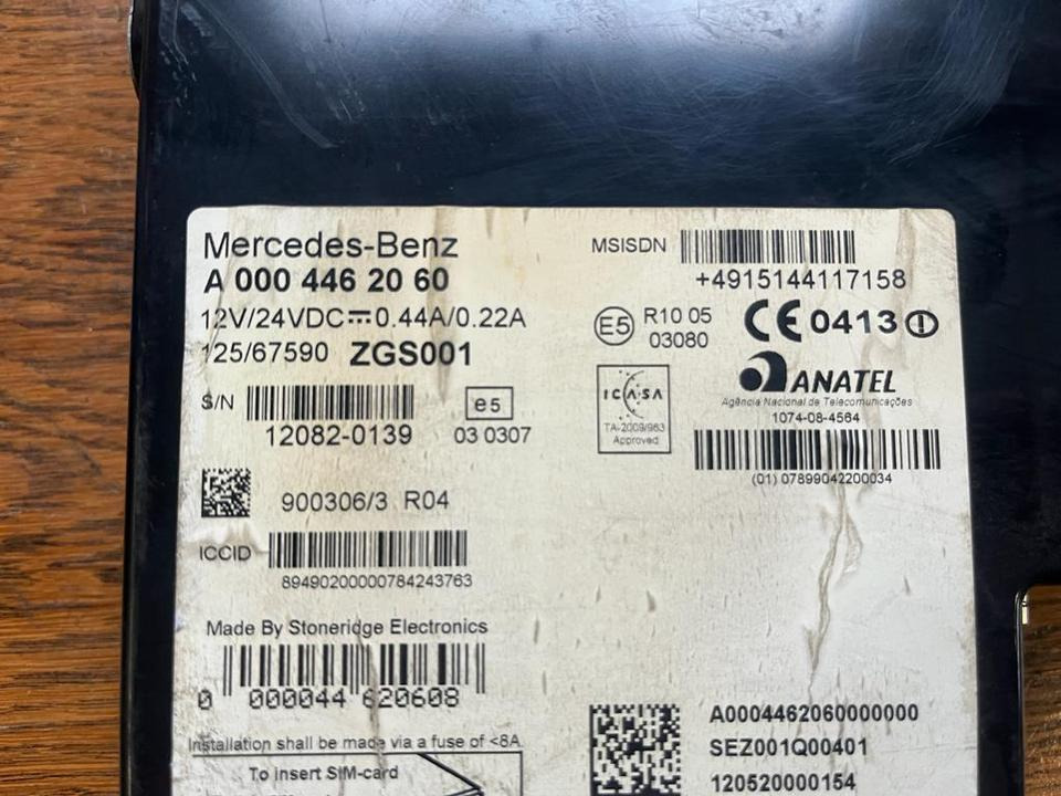 Mercedes-Benz Actros MP4 Tachograph FLEETBOARD A0004462060 - Chronotachygraphe pour Camion: photos 2 Mercedes-Benz Actros MP4 Tachograph FLEETBOARD A0004462060 - Chronotachygraphe pour Camion: photos 2