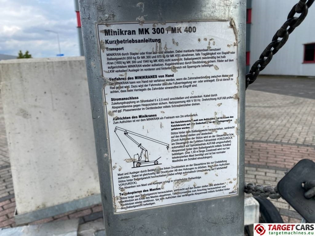 Grue à tour Böcker Boecker MK400 Mini Crane 600cm 400KG: photos 33