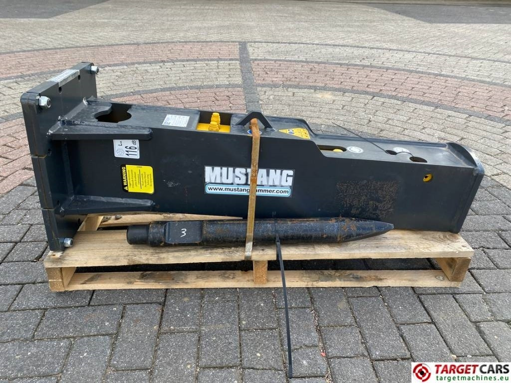 Mustang HM702 Hydraulic Excavator Breaker Hammer 6~13T NEW - Marteau hydraulique pour Engins de chantier: photos 1 Mustang HM702 Hydraulic Excavator Breaker Hammer 6~13T NEW - Marteau hydraulique pour Engins de chantier: photos 1
