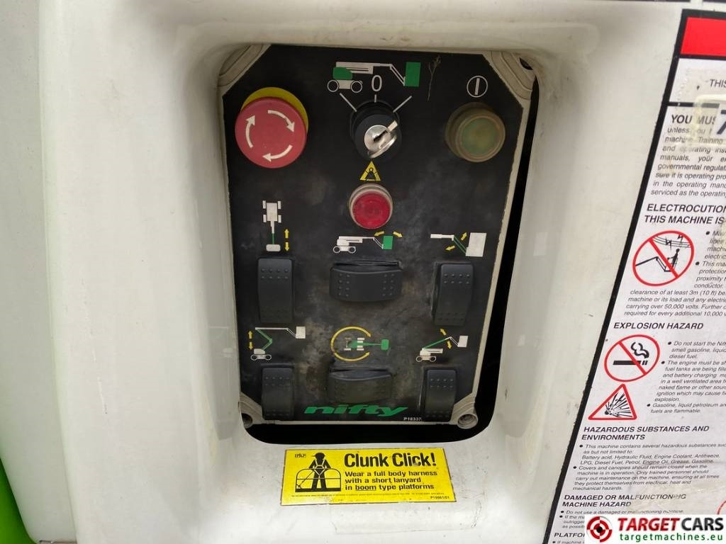 Nacelle articulée Niftylift HR15NDE HyBrid Articulated Boom Work Lift 1550cm: photos 11