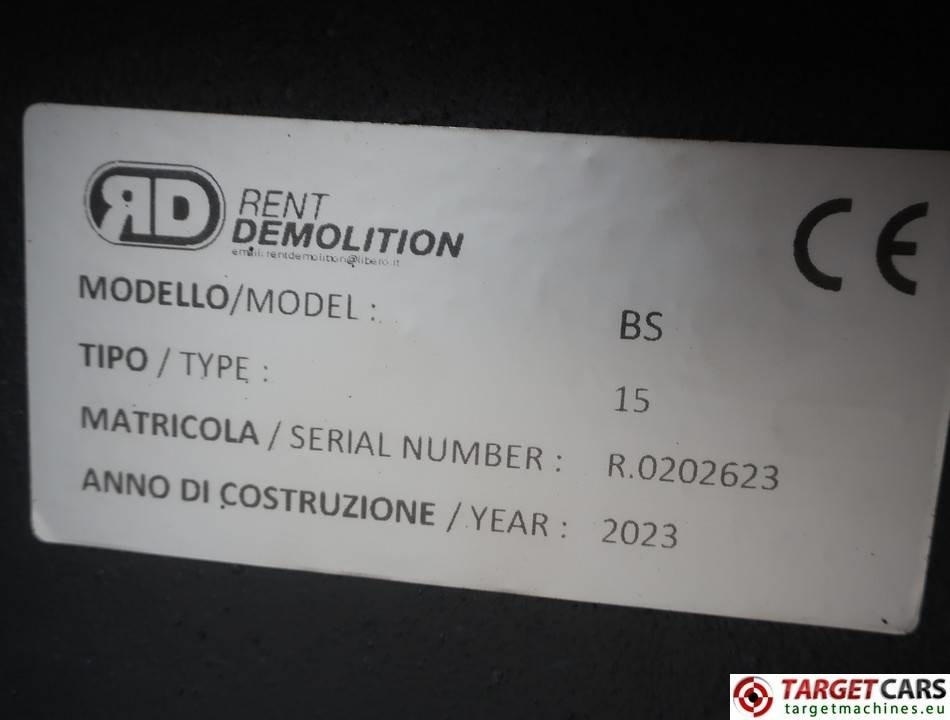 Grappin pour Engins de chantier neuf Rent Demolition BS15 Hydraulic Rotation Sorting Grapple 18~22T NEW: photos 10