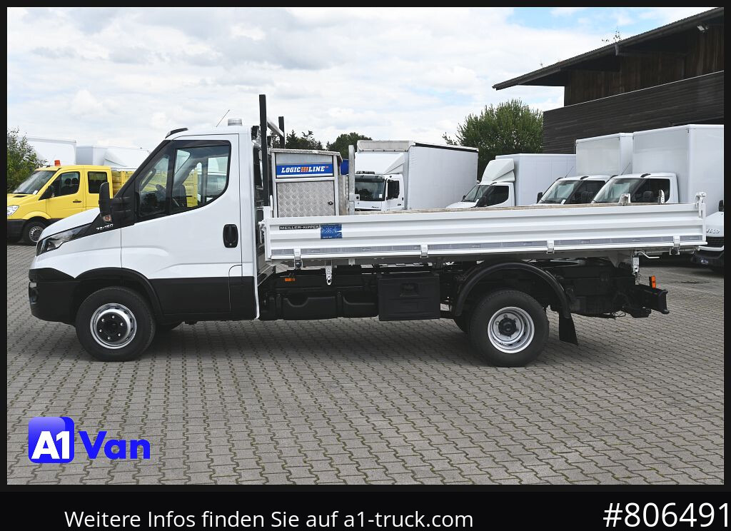Camion IVECO DAily 70C18 Kipper, Klima, AHK, 4m Ladefläche: photos 12