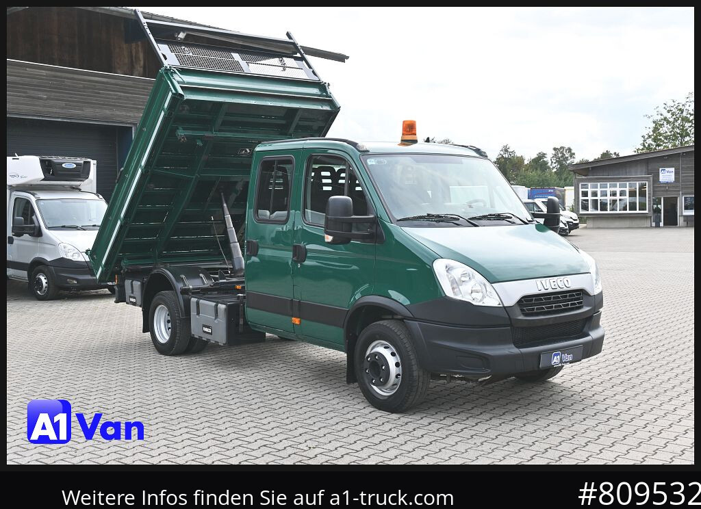 IVECO Daily 70C21 Kipper Doka, Meiller, 7-Sitzer, 3,0 Liter - Camion: photos 1 IVECO Daily 70C21 Kipper Doka, Meiller, 7-Sitzer, 3,0 Liter - Camion: photos 1