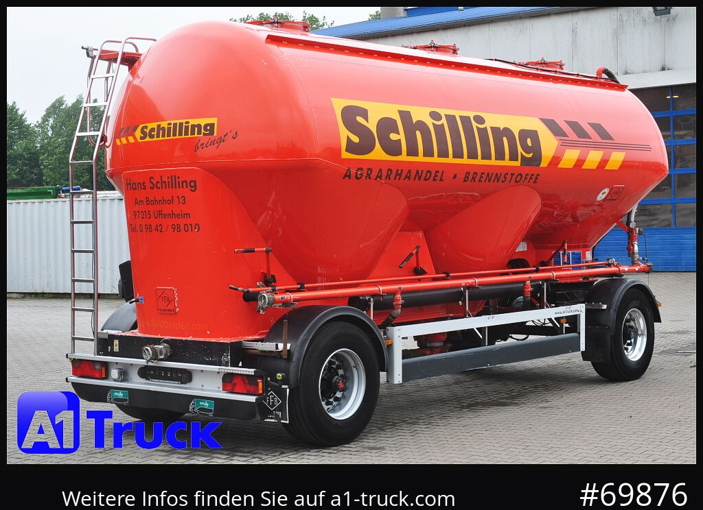 Remorque citerne FELDBINDER HEUT 31.2 Silo, Futtermittel, 31m³, 3 Kammern,: photos 9