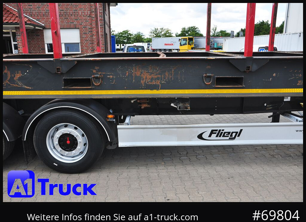 FLIEGL SDS01, Langholz, Containeraufbau, Liftachse, - Semi-remorque grumier: photos 5 FLIEGL SDS01, Langholz, Containeraufbau, Liftachse, - Semi-remorque grumier: photos 5
