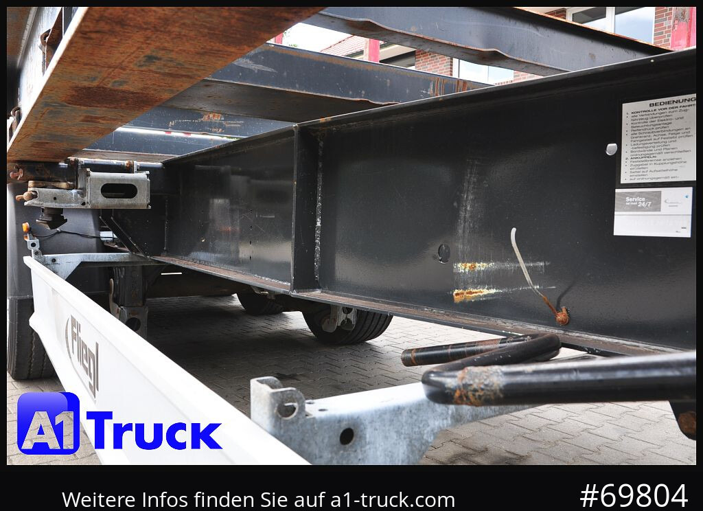 FLIEGL SDS01, Langholz, Containeraufbau, Liftachse, - Semi-remorque grumier: photos 2 FLIEGL SDS01, Langholz, Containeraufbau, Liftachse, - Semi-remorque grumier: photos 2