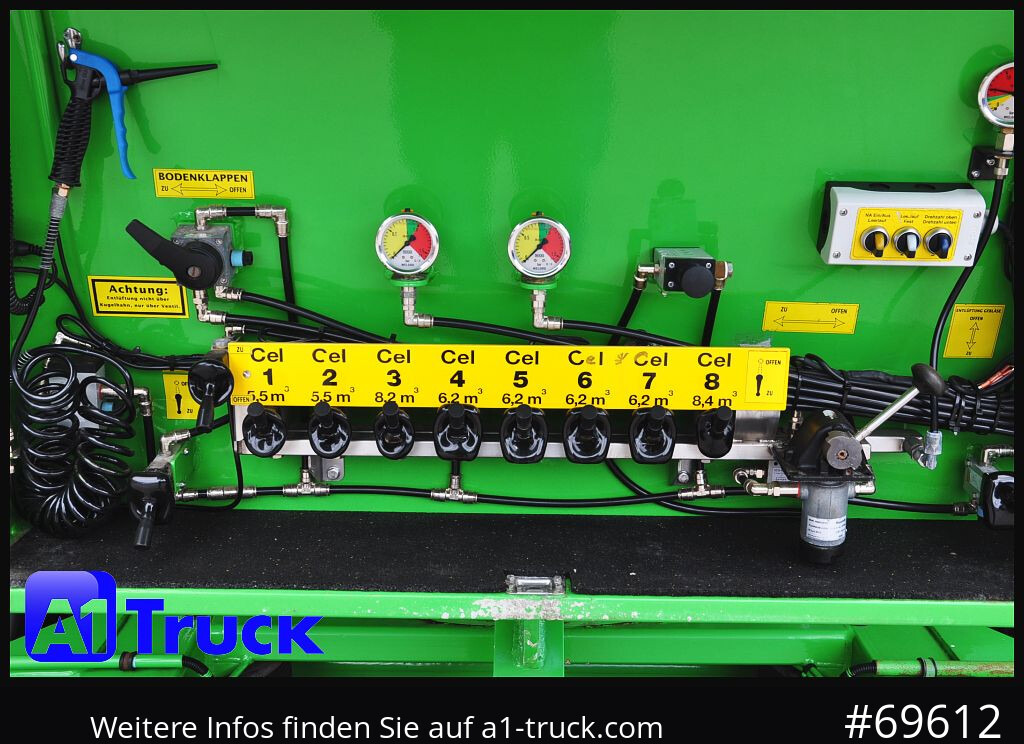 HEITLING Welgro WSL-97-43-2 52m³, Futter, 8 Kammern - Citerne pulvérulente: photos 4 HEITLING Welgro WSL-97-43-2 52m³, Futter, 8 Kammern - Citerne pulvérulente: photos 4