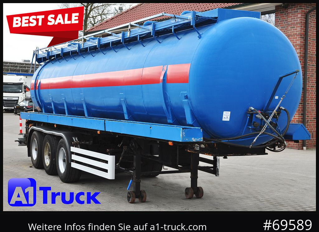 HENDRICKS,GOCH Stadler 32m³ Pumpe Gülle Sickerwasser - Semi-remorque citerne: photos 1 HENDRICKS,GOCH Stadler 32m³ Pumpe Gülle Sickerwasser - Semi-remorque citerne: photos 1