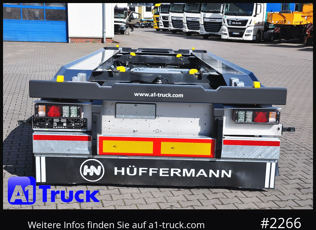 Remorque ampliroll/ Multibenne HUEFFERMANN HAR 2070, Frontbeladung verzinkt,: photos 9