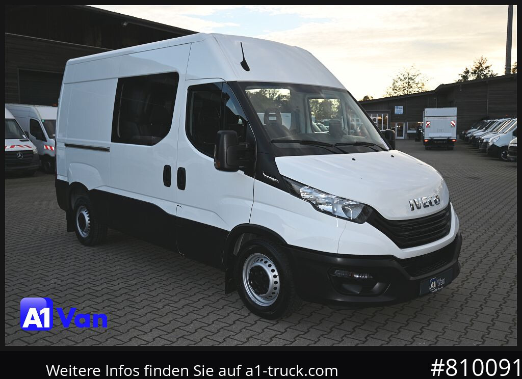 IVECO Daily 35S21 A8V Mixto, Klima, Tempomat, AHK - Fourgon utilitaire, Utilitaire double cabine: photos 1 IVECO Daily 35S21 A8V Mixto, Klima, Tempomat, AHK - Fourgon utilitaire, Utilitaire double cabine: photos 1