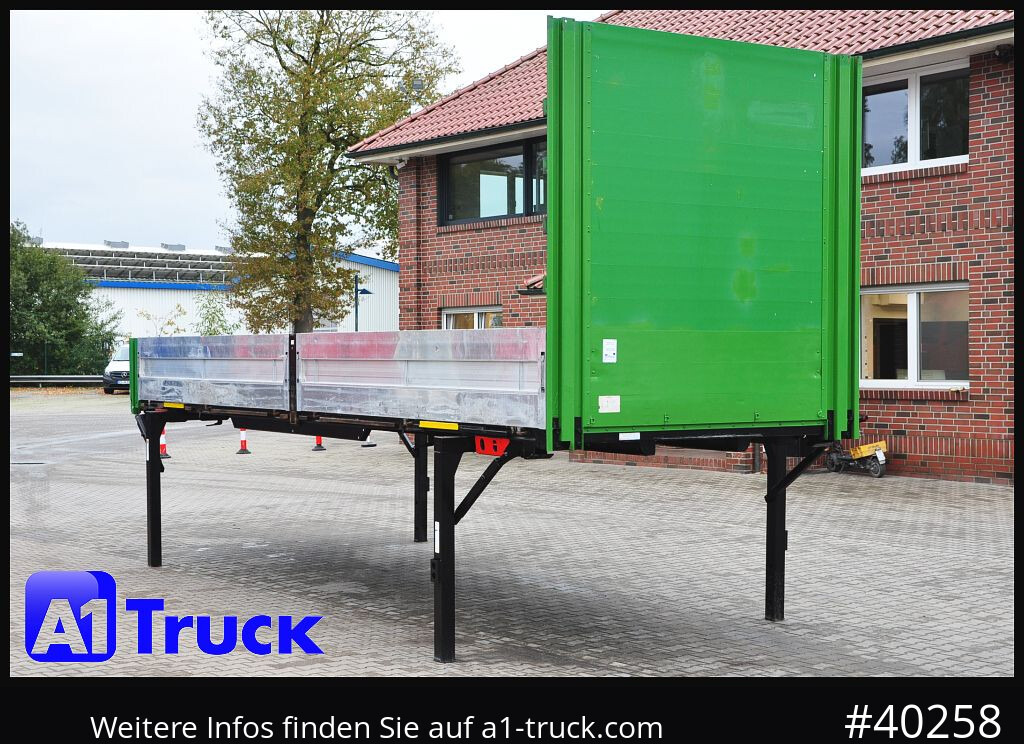 KOEGEL WB 7.45, Bordwand, Plattform, Pritsche, - Carrosserie plateau: photos 1 KOEGEL WB 7.45, Bordwand, Plattform, Pritsche, - Carrosserie plateau: photos 1