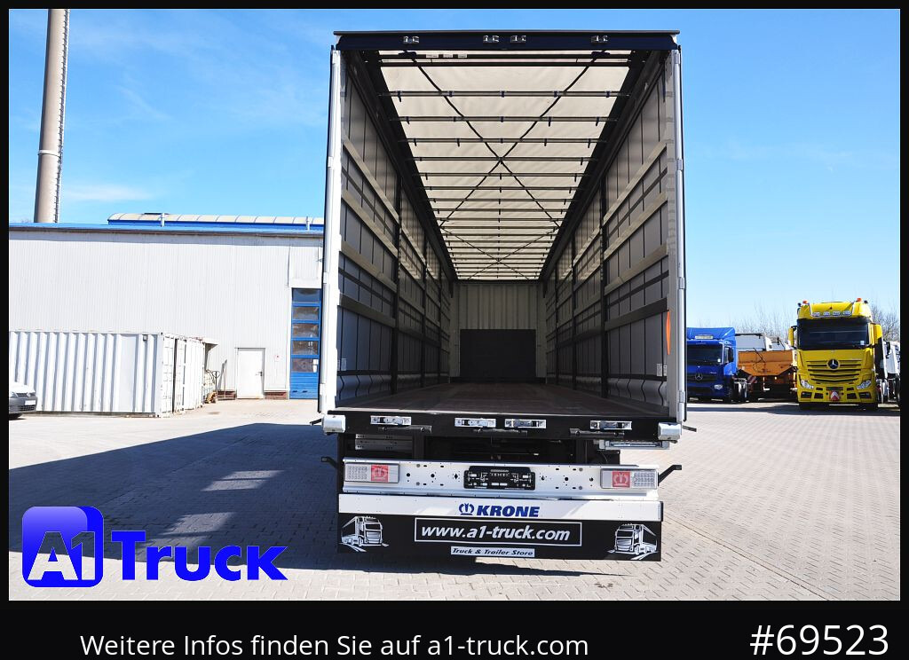 KRONE 5 x SD Tautliner, mit TPMS, NEU, sofort verfügbar, - Semi-remorque rideaux coulissants: photos 5 KRONE 5 x SD Tautliner, mit TPMS, NEU, sofort verfügbar, - Semi-remorque rideaux coulissants: photos 5
