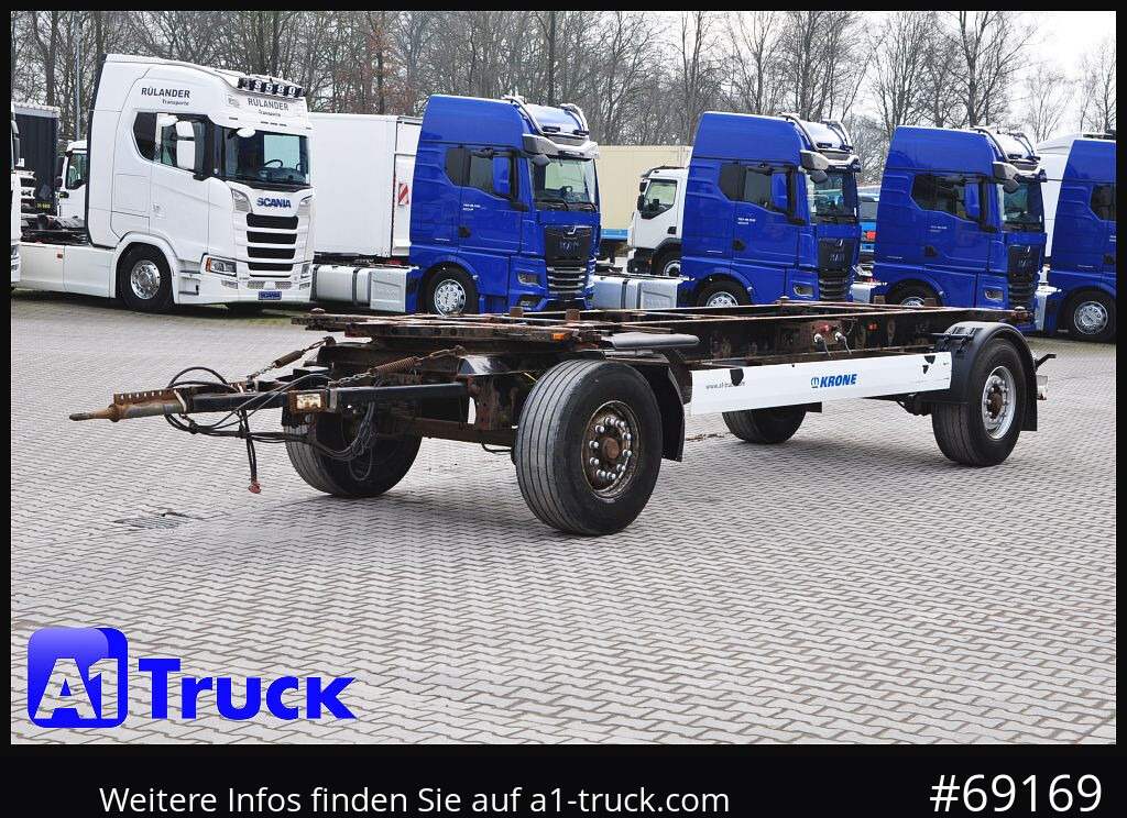 Remorque porte-conteneur/ Caisse mobile KRONE AZ 18, Standard BDF, BPW: photos 12