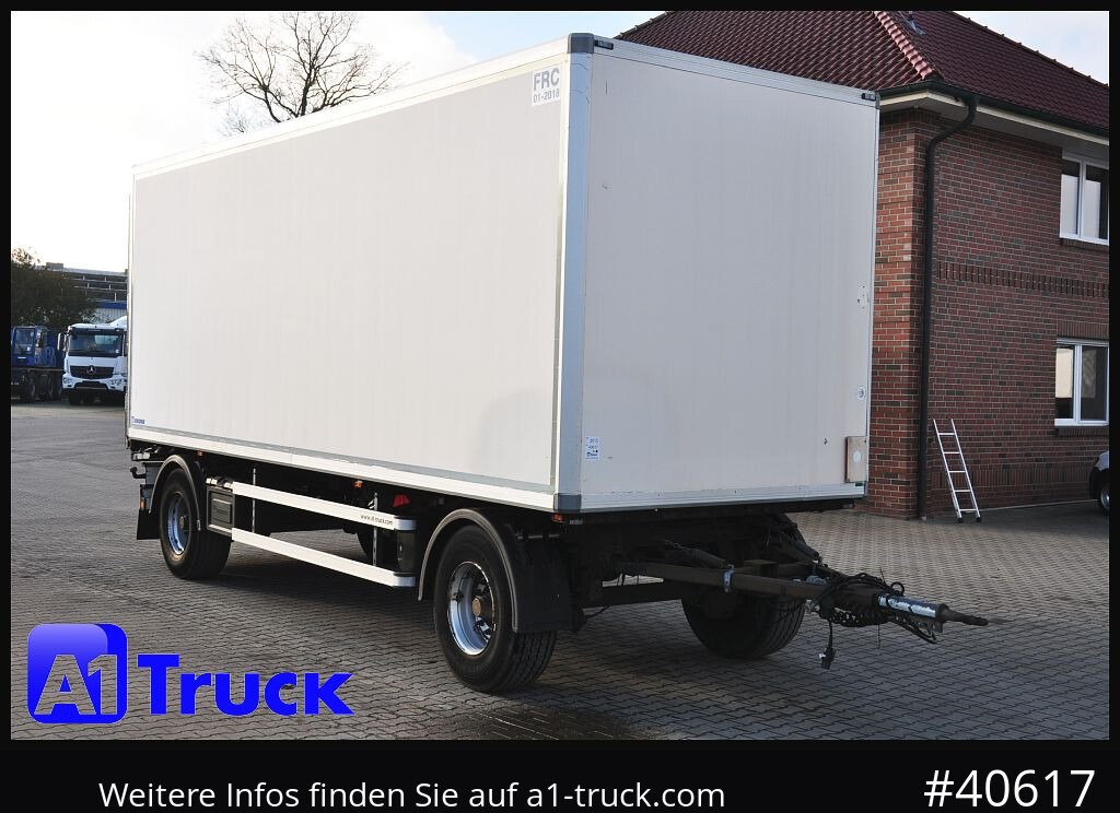 KRONE Koffer ISO, stakr isoliert ehemaliger Kühlkoffer, Aluboden - Remorque fourgon: photos 1 KRONE Koffer ISO, stakr isoliert ehemaliger Kühlkoffer, Aluboden - Remorque fourgon: photos 1