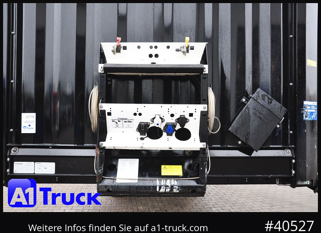 Semi-remorque rideaux coulissants KRONE SD, Tautliner, neue Plane, 202.590km, 1 Vorbesitzer: photos 9