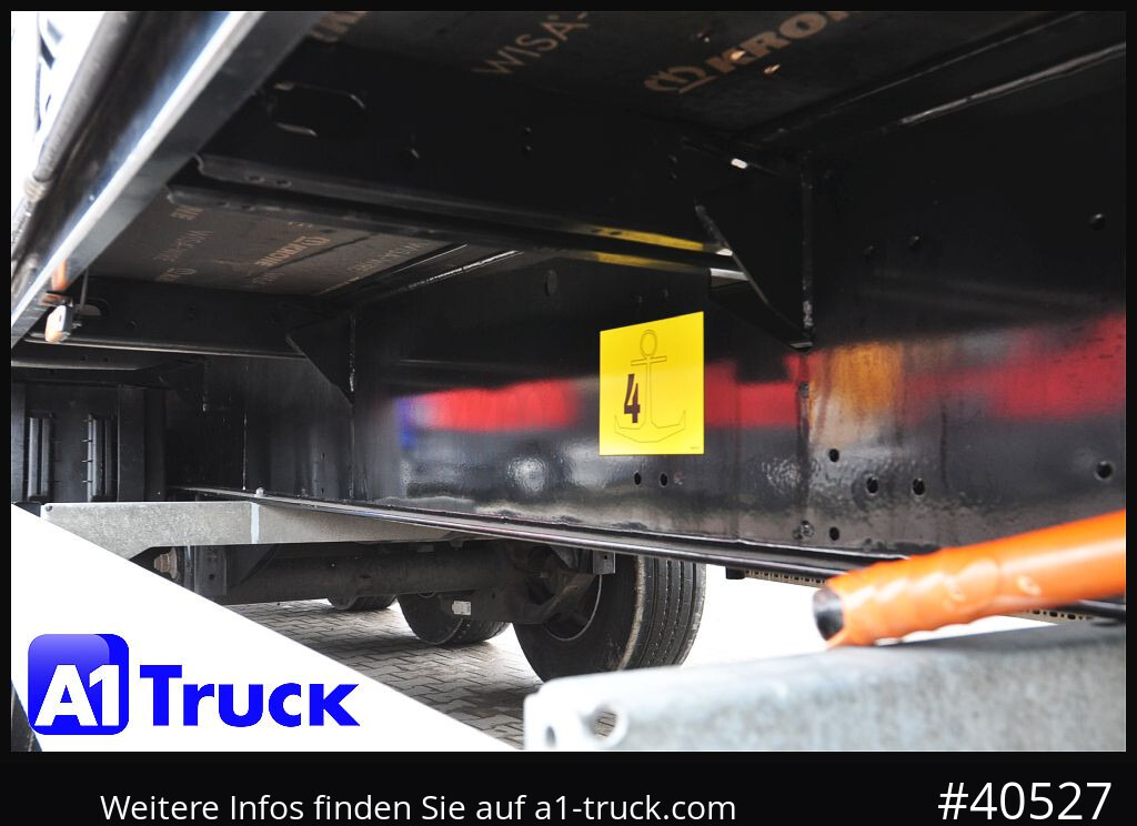 Semi-remorque rideaux coulissants KRONE SD, Tautliner, neue Plane, 202.590km, 1 Vorbesitzer: photos 12