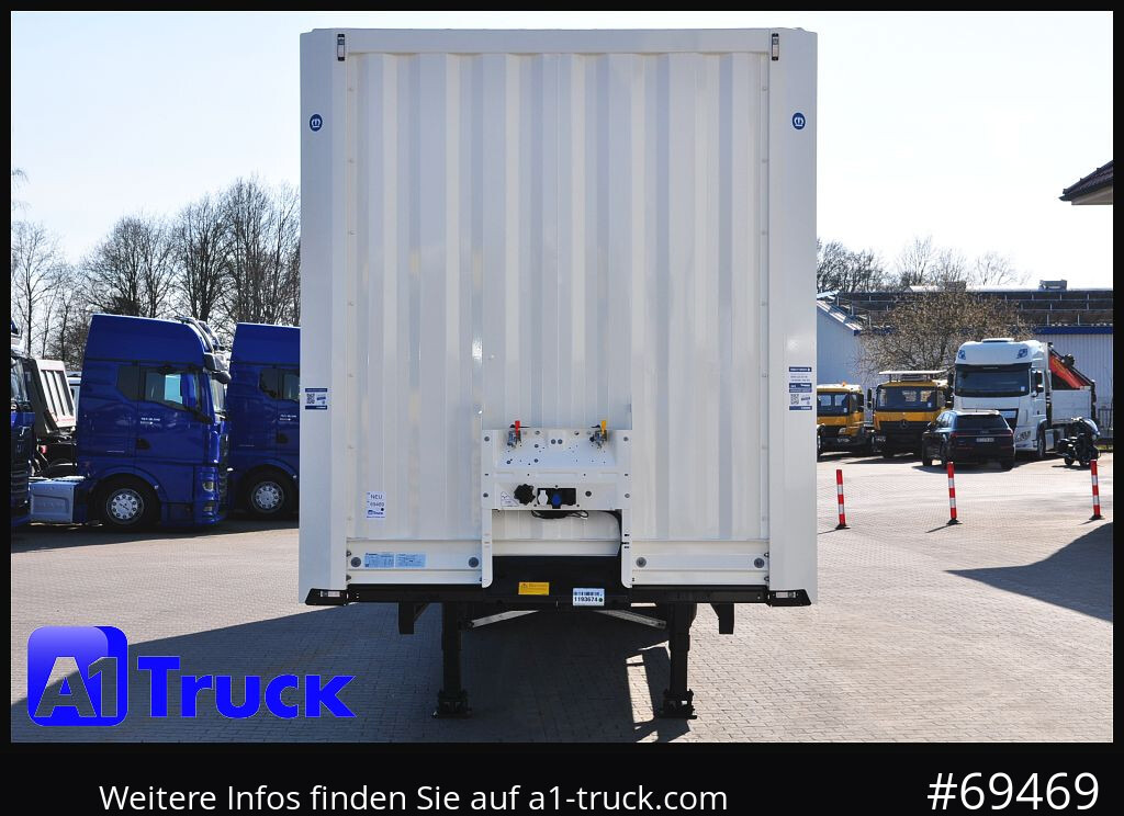 KRONE SZ 2 achs Koffer, Code XL, VDI 2700, SOFORT - Semi-remorque fourgon: photos 2 KRONE SZ 2 achs Koffer, Code XL, VDI 2700, SOFORT - Semi-remorque fourgon: photos 2