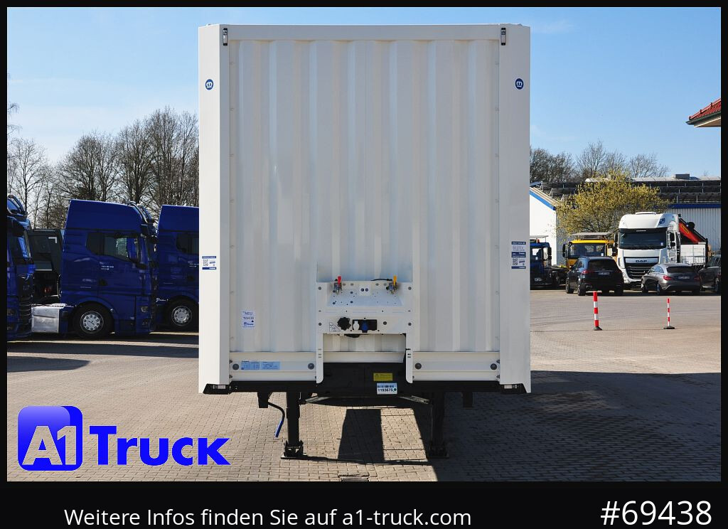KRONE SZ 2 achs Koffer, Code XL, VDI 2700, SOFORT - Semi-remorque fourgon: photos 2 KRONE SZ 2 achs Koffer, Code XL, VDI 2700, SOFORT - Semi-remorque fourgon: photos 2