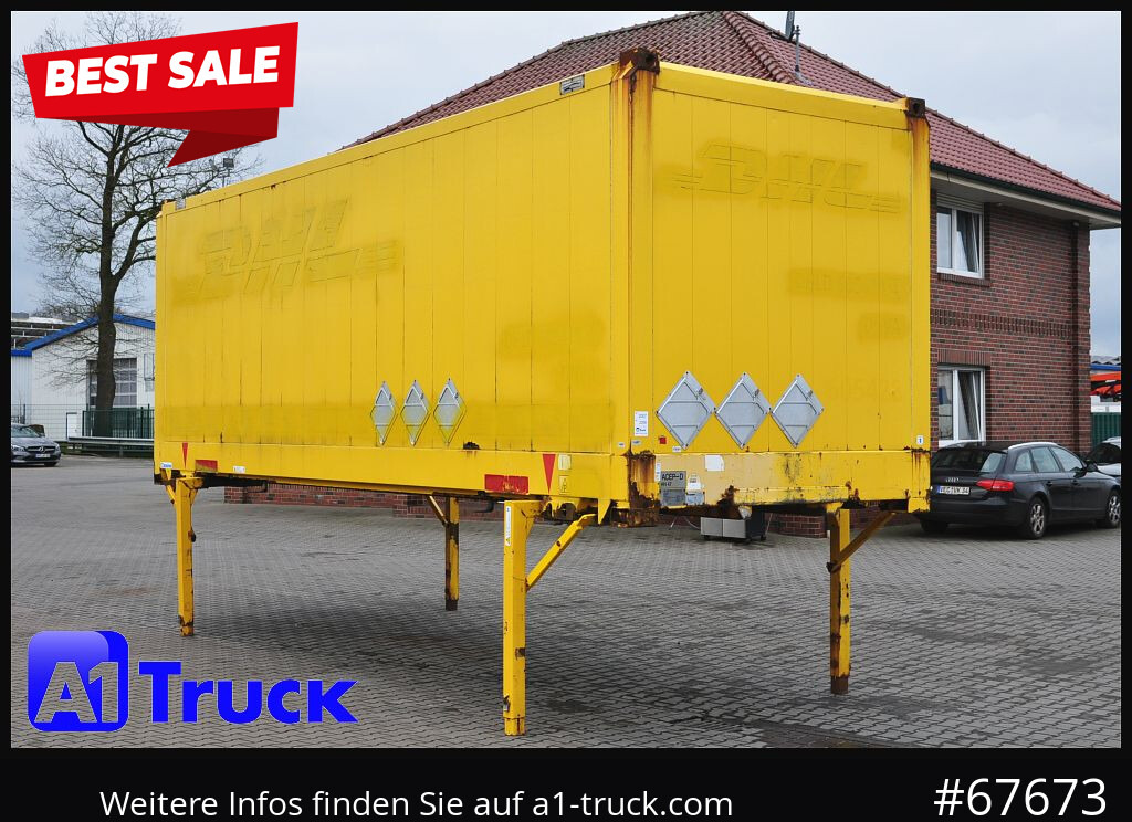 KRONE WB 7,45 Koffer, BDF Wechselbrücke 2550mm - Carrosserie fourgon: photos 1 KRONE WB 7,45 Koffer, BDF Wechselbrücke 2550mm - Carrosserie fourgon: photos 1