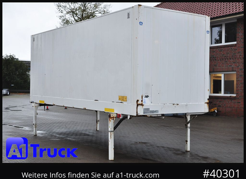 KRONE WB BDF 7,45 Koffer, 2720mm innen, Zurrösen - Carrosserie fourgon: photos 1 KRONE WB BDF 7,45 Koffer, 2720mm innen, Zurrösen - Carrosserie fourgon: photos 1