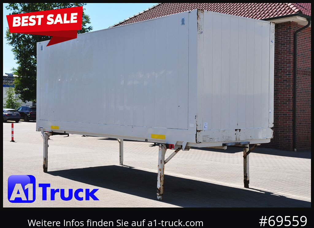 KRONE WB BDF 7,45 Koffer, 2750mm innen, 10 x vorhanden - Carrosserie fourgon: photos 1 KRONE WB BDF 7,45 Koffer, 2750mm innen, 10 x vorhanden - Carrosserie fourgon: photos 1