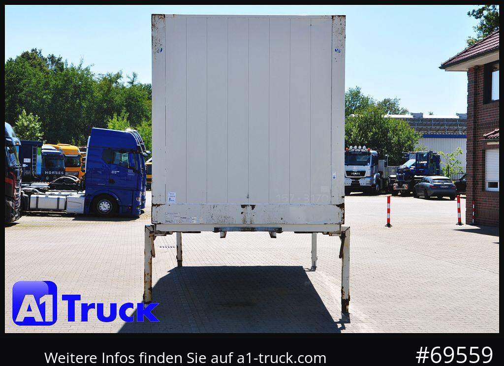 KRONE WB BDF 7,45 Koffer, 2750mm innen, 10 x vorhanden - Carrosserie fourgon: photos 2 KRONE WB BDF 7,45 Koffer, 2750mm innen, 10 x vorhanden - Carrosserie fourgon: photos 2