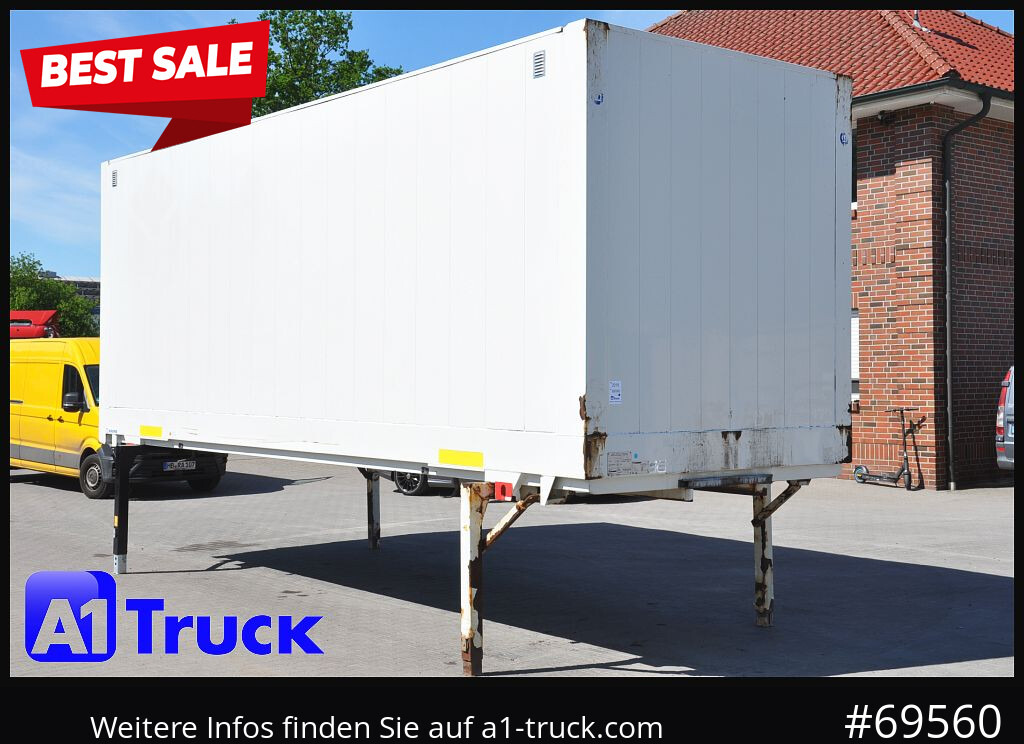 KRONE WB BDF 7,45 Koffer, 2750mm innen, 20 x vorhanden - Carrosserie fourgon: photos 1 KRONE WB BDF 7,45 Koffer, 2750mm innen, 20 x vorhanden - Carrosserie fourgon: photos 1