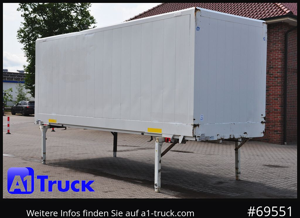 KRONE WB BDF 7,45 Koffer, 2750mm innen, 20 x vorhanden - Carrosserie fourgon: photos 1 KRONE WB BDF 7,45 Koffer, 2750mm innen, 20 x vorhanden - Carrosserie fourgon: photos 1