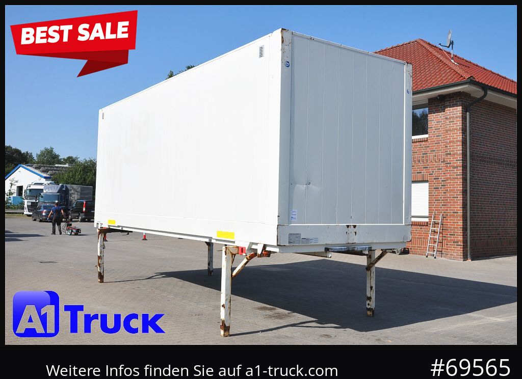 KRONE Wechselbrücke BDF 7,45 Koffer, Textil 2750mm innen, 20 x vorhanden - Carrosserie fourgon: photos 1 KRONE Wechselbrücke BDF 7,45 Koffer, Textil 2750mm innen, 20 x vorhanden - Carrosserie fourgon: photos 1