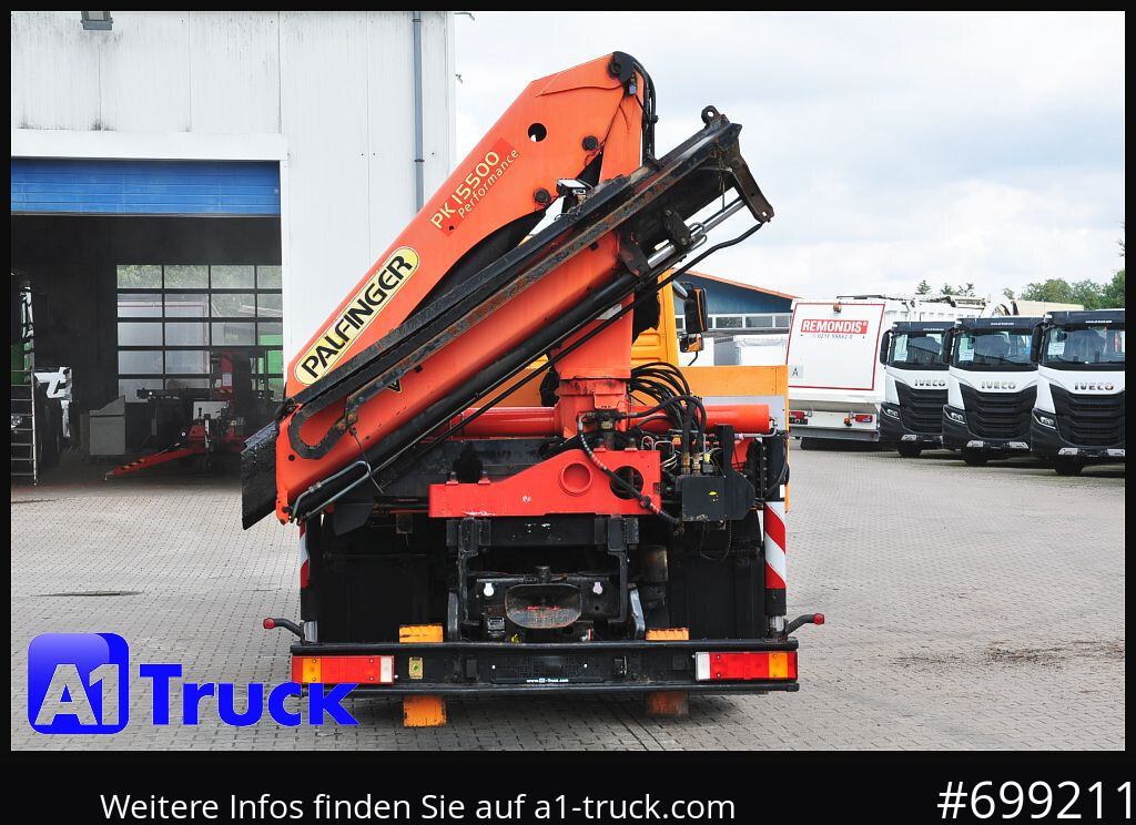 Camion plateau, Camion grue MAN MAN F 2000 26.464 Intarder Kran PK 15.500 Funk,: photos 9 Camion plateau, Camion grue MAN MAN F 2000 26.464 Intarder Kran PK 15.500 Funk,: photos 9