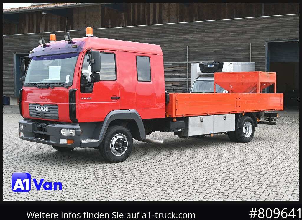 MAN MAN LE 8.180 Pritsche Doka, Automatik, AHK, 6-Sitzer en leasing occasion MAN MAN LE 8.180 Pritsche Doka, Automatik, AHK, 6-Sitzer: photos 13 MAN MAN LE 8.180 Pritsche Doka, Automatik, AHK, 6-Sitzer en leasing occasion MAN MAN LE 8.180 Pritsche Doka, Automatik, AHK, 6-Sitzer: photos 13