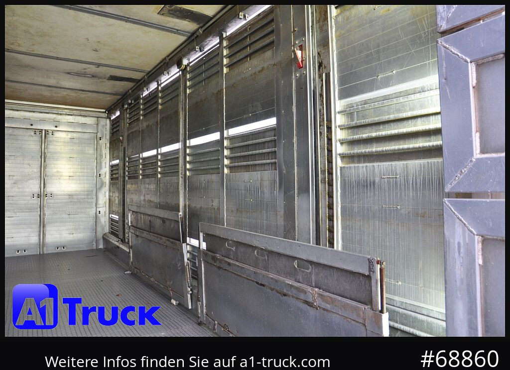 Remorque bétaillère MENKE Menke-Janzen 3 Stock, Hubdach, durchlader,: photos 14
