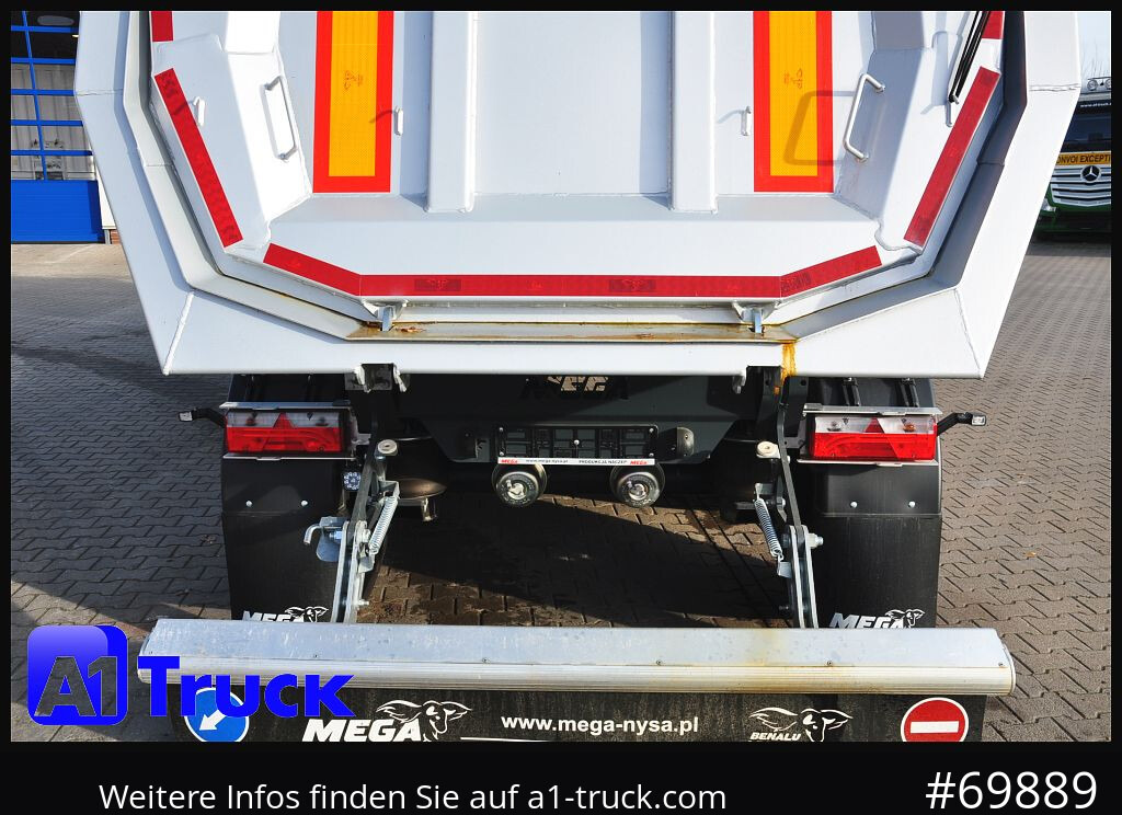 REISCH Mega 28m³ Lift Stahl SAF Hardox - Semi-remorque benne: photos 4 REISCH Mega 28m³ Lift Stahl SAF Hardox - Semi-remorque benne: photos 4