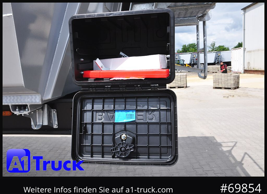 REISCH Mega 28m³ Lift Stahl SAF Hardox - Semi-remorque benne: photos 3 REISCH Mega 28m³ Lift Stahl SAF Hardox - Semi-remorque benne: photos 3