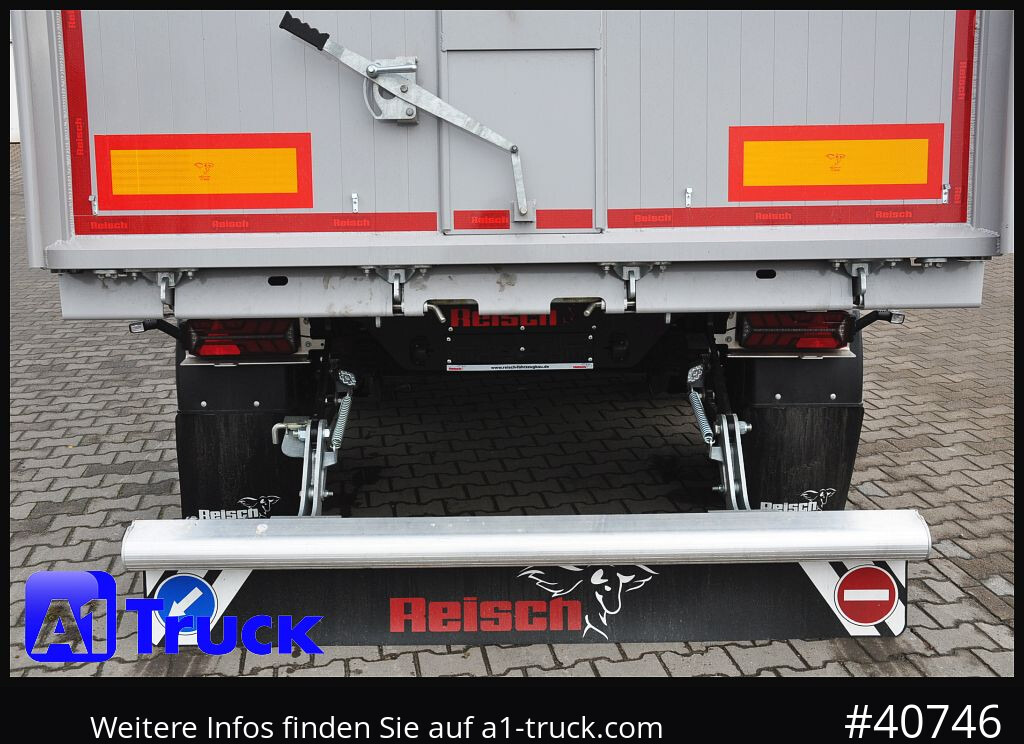 Semi-remorque benne neuf REISCH RHKS, Al 50m³, NEU Pedelklappe, Alu, Lift: photos 15