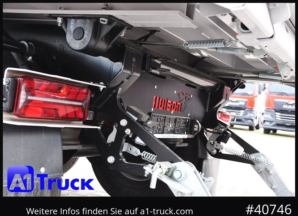 Semi-remorque benne neuf REISCH RHKS, Al 50m³, NEU Pedelklappe, Alu, Lift: photos 7